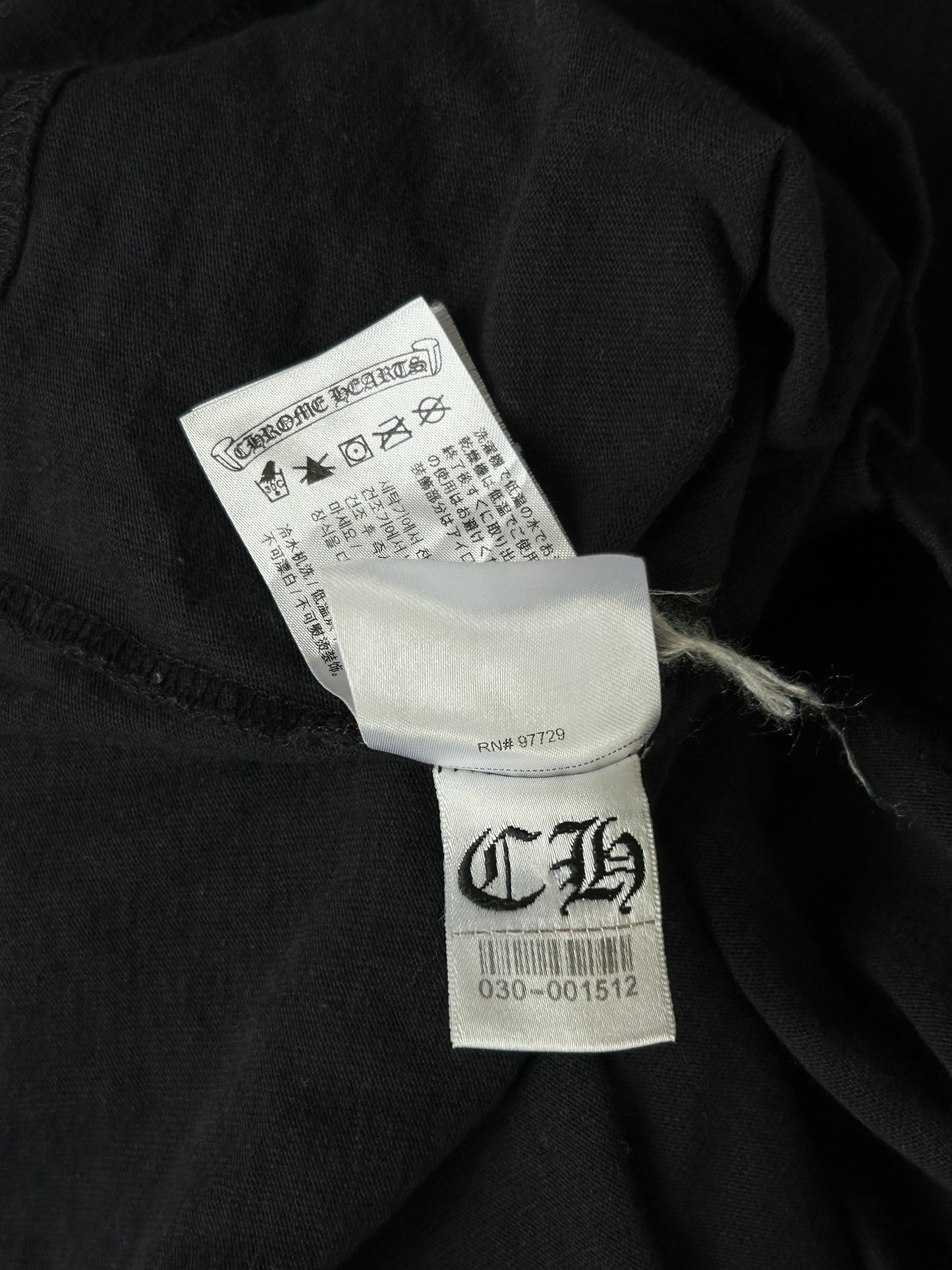 Chrome Hearts Matty Boy Black & Multicolor Link Longsleeve T-Shirt