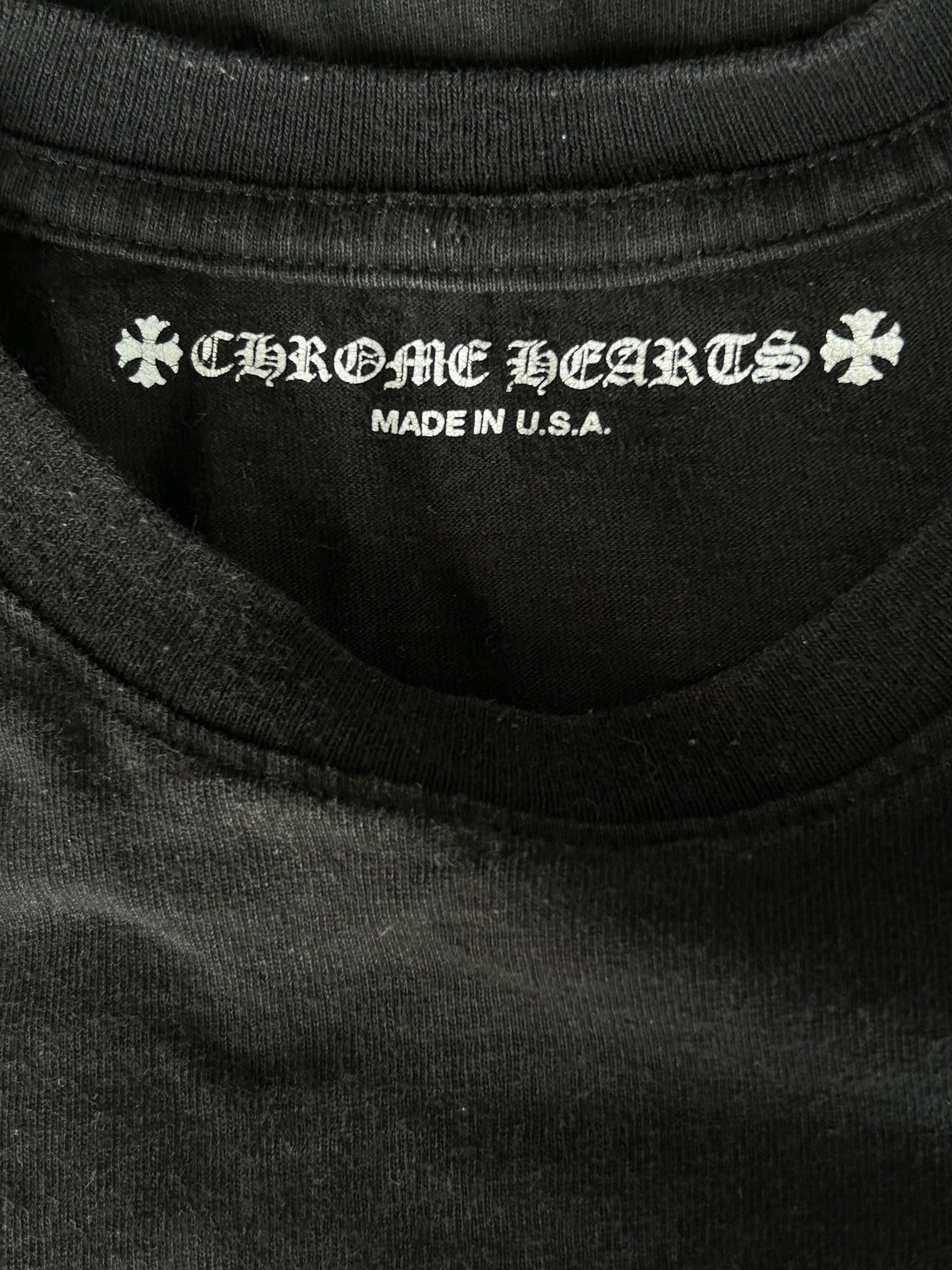 Chrome Hearts Matty Boy Black Stay Fast T-Shirt