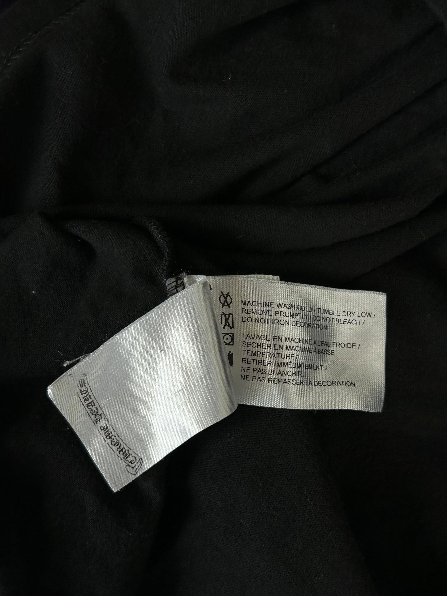 Chrome Hearts Black Gradient Circle Logo Longsleeve T-Shirt