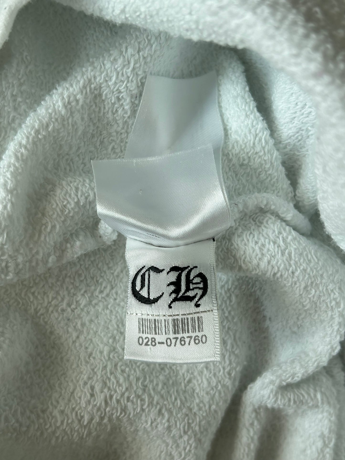 Chrome Hearts Matty Boy White USA Flag Scroll Logo Sweater