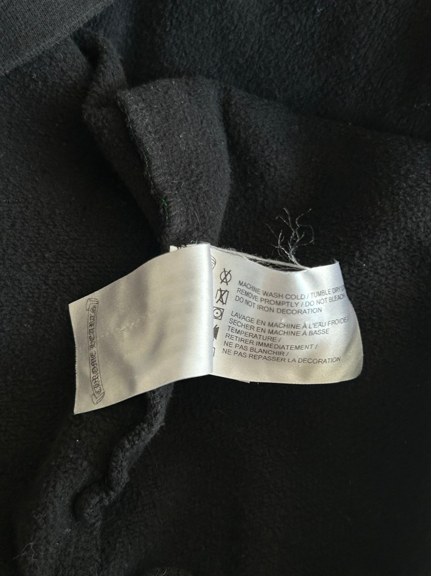 Chrome Hearts Black & Multicolor Stencil Hoodie