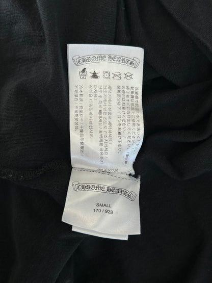 Chrome Hearts Black Racing Stripes Longsleeve T-Shirt