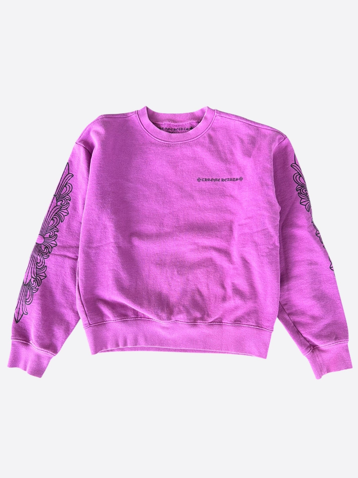 Chrome Hearts Matty Boy Purple Spider Web Sweater