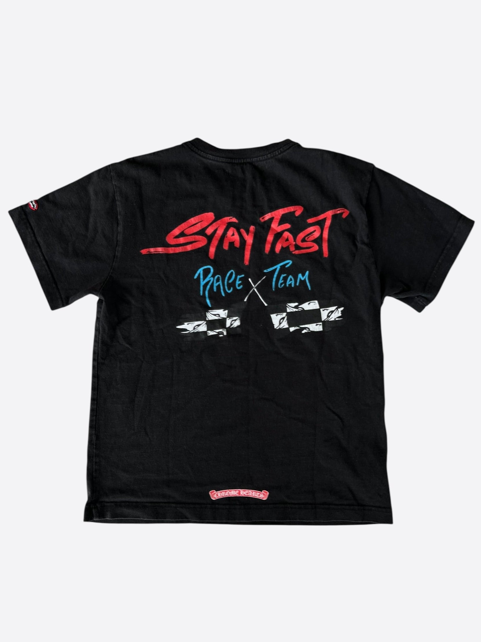 Chrome Hearts Matty Boy Black Stay Fast T-Shirt – Savonches