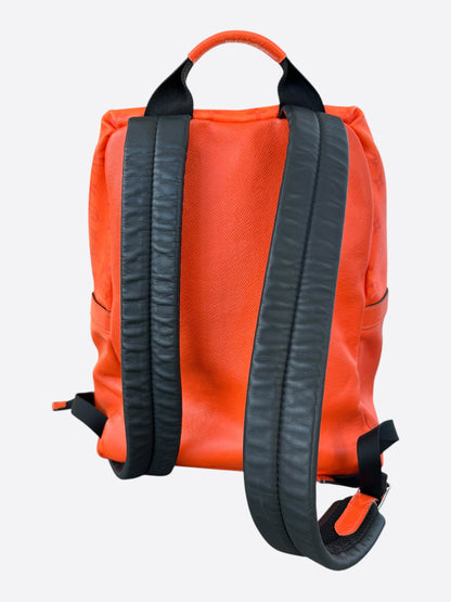 Louis Vuitton Orange Taigarama Monogram Discovery Backpack