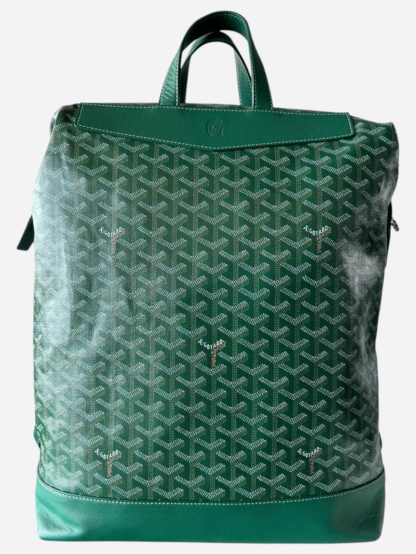 Goyard Green Cisalpin Backpack