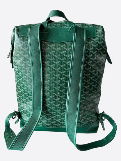 Goyard Green Cisalpin Backpack