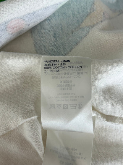 Louis Vuitton White Burning House T-Shirt