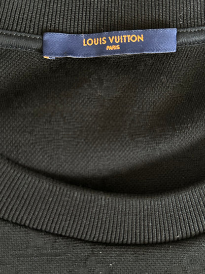 Louis Vuitton Black Monogram Pocket T-Shirt