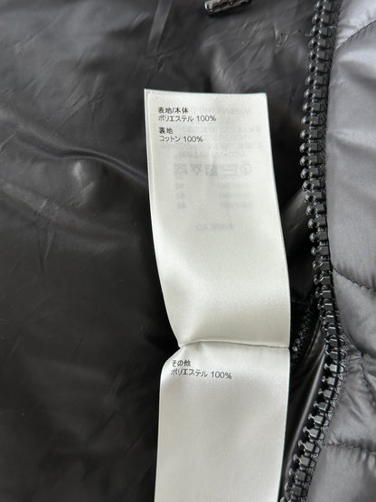 Louis Vuitton Black Flower Monogram Puffer Jacket