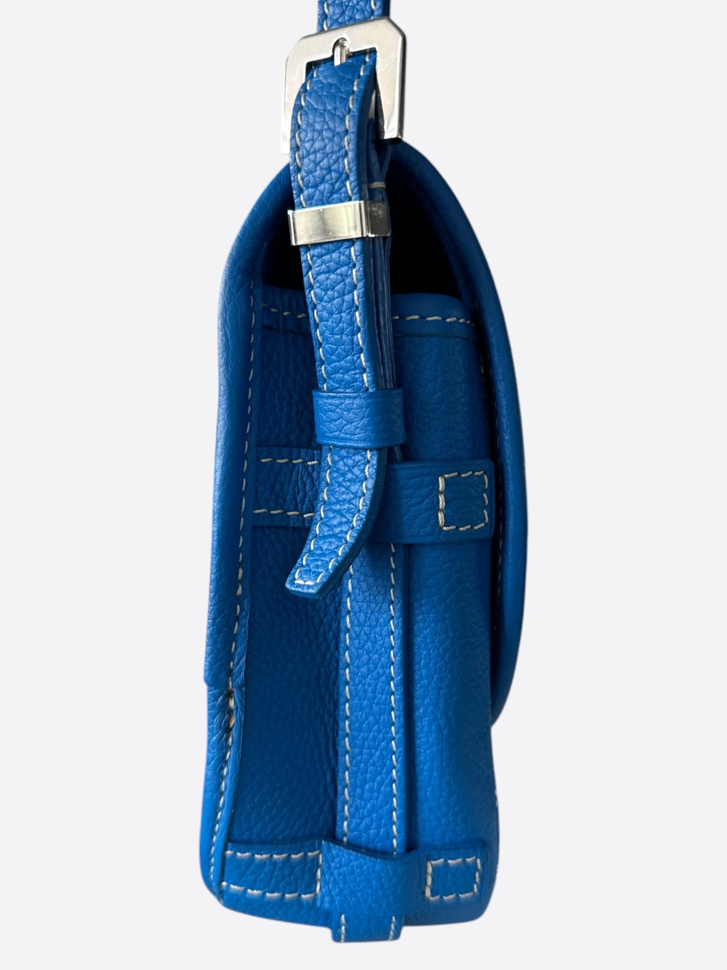 Goyard Blue Belvedere Messenger Bag