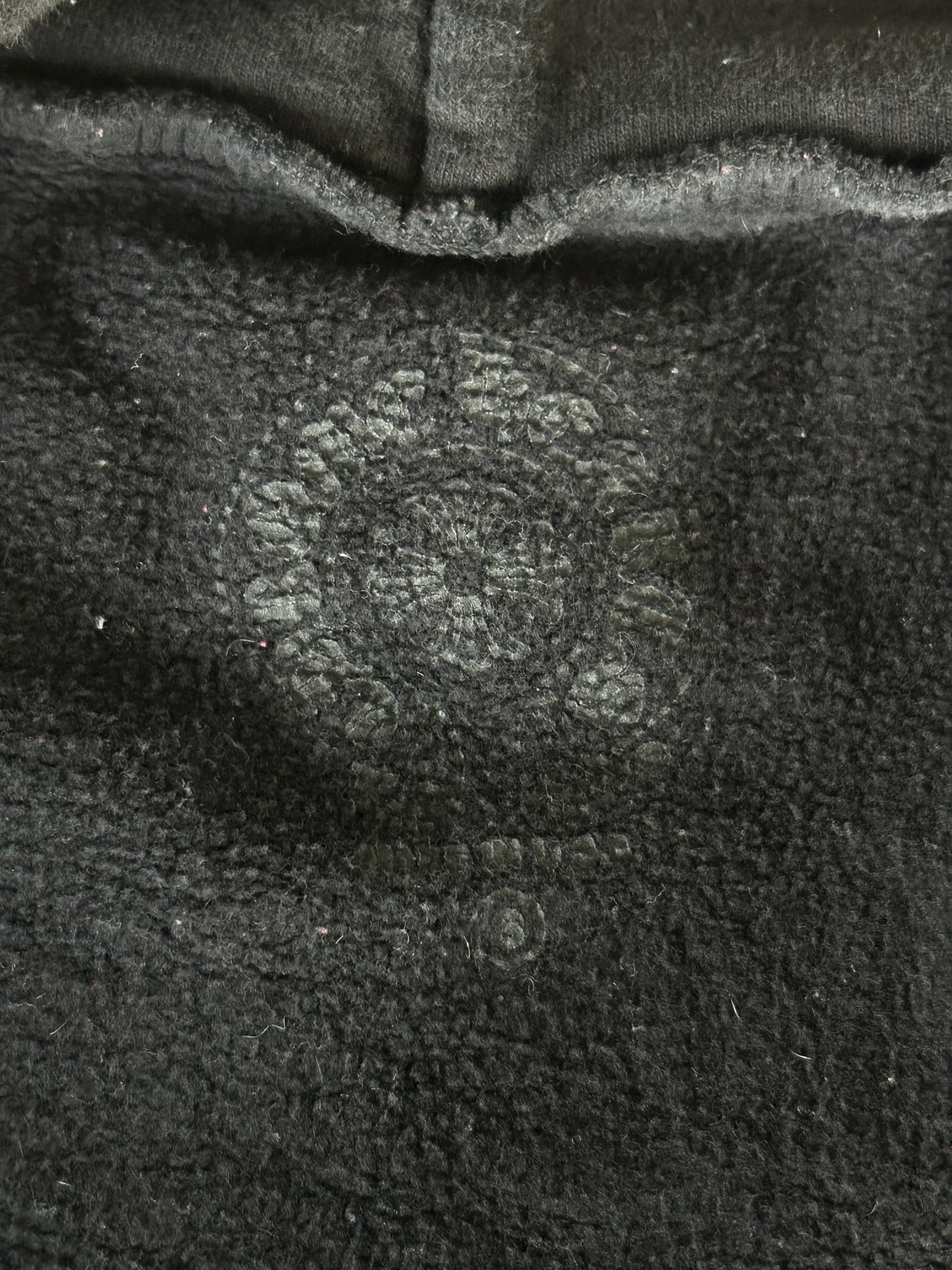 Chrome Hearts Black & White T-Bar Logo Zip Up Hoodie