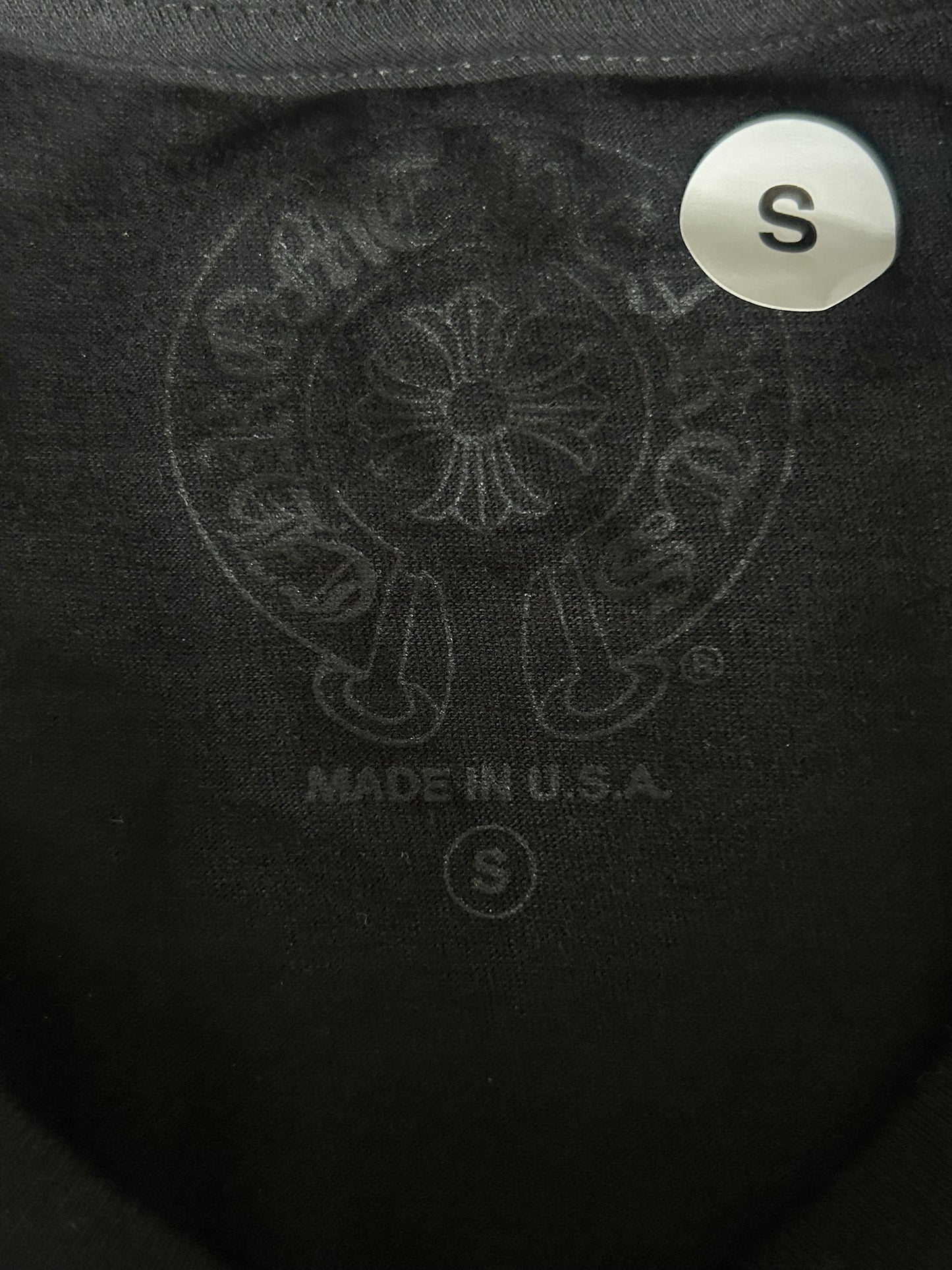 Chrome Hearts Black Miami Exclusive Cross Logo Longsleeve T-Shirt