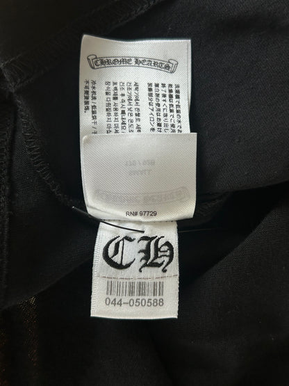 Chrome Hearts Black Miami Exclusive Cross Logo Longsleeve T-Shirt
