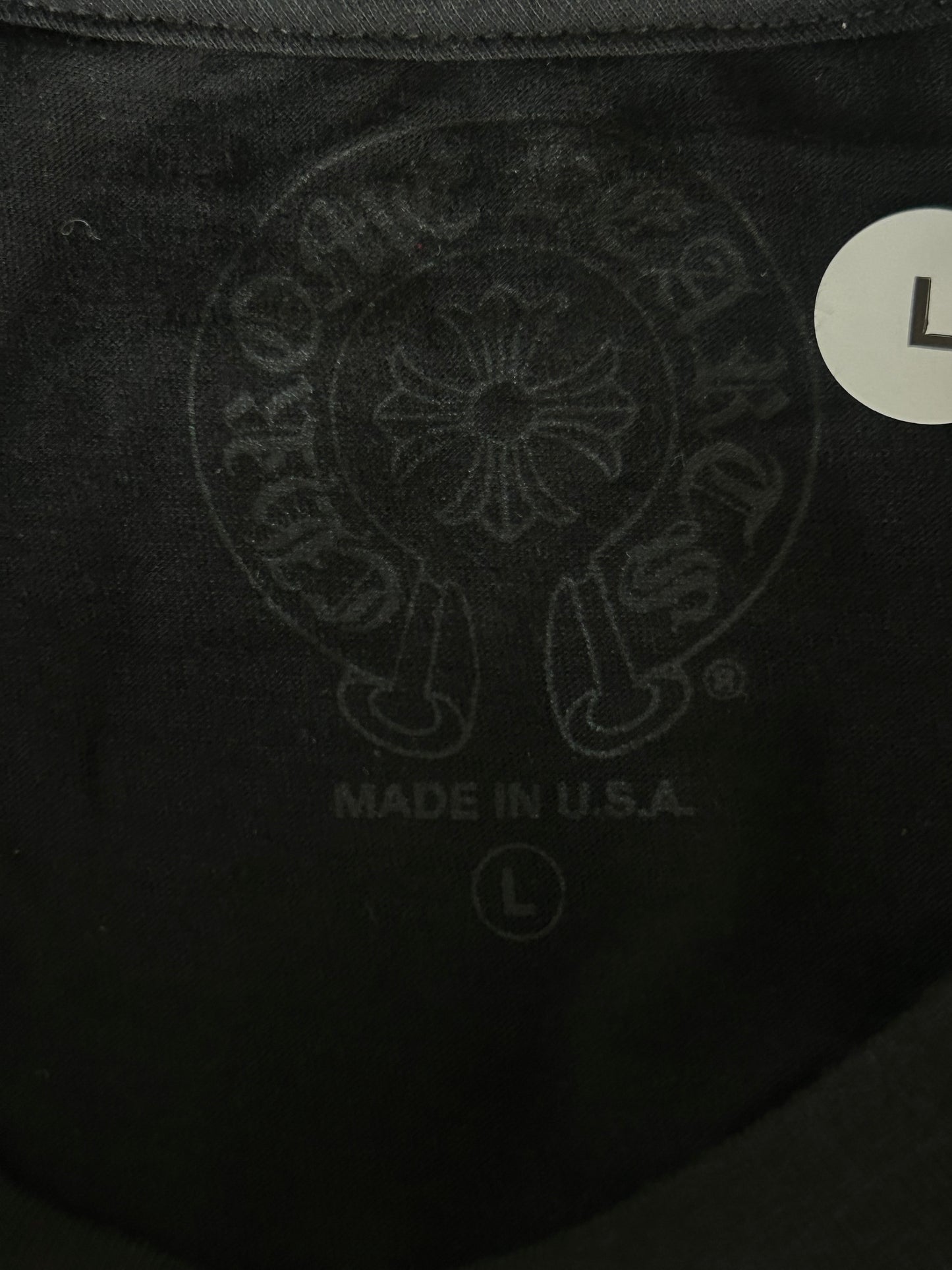 Chrome Hearts Black Miami Exclusive Cross Logo Longsleeve T-Shirt