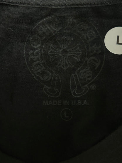 Chrome Hearts Black Miami Exclusive Cross Logo Longsleeve T-Shirt