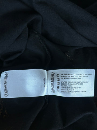 Chrome Hearts Black Miami Exclusive Cross Logo Longsleeve T-Shirt