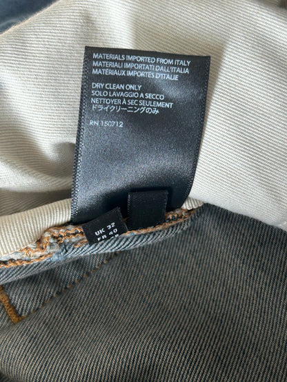 Amiri Blue & Pink Patch MX1 Jeans
