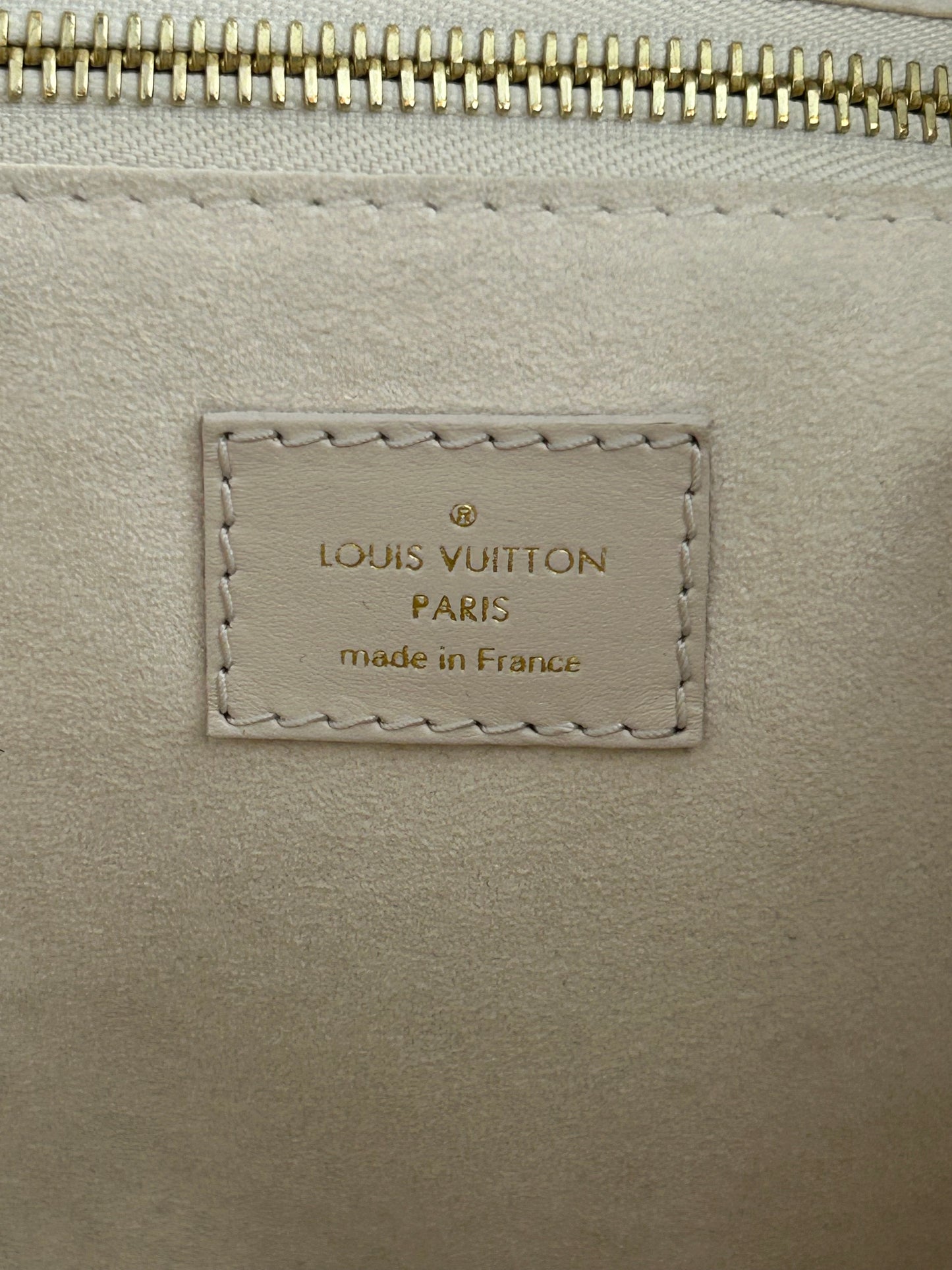 Louis Vuitton Beige Sunrise Aquarelle Empriente Monogram Neverfull MM