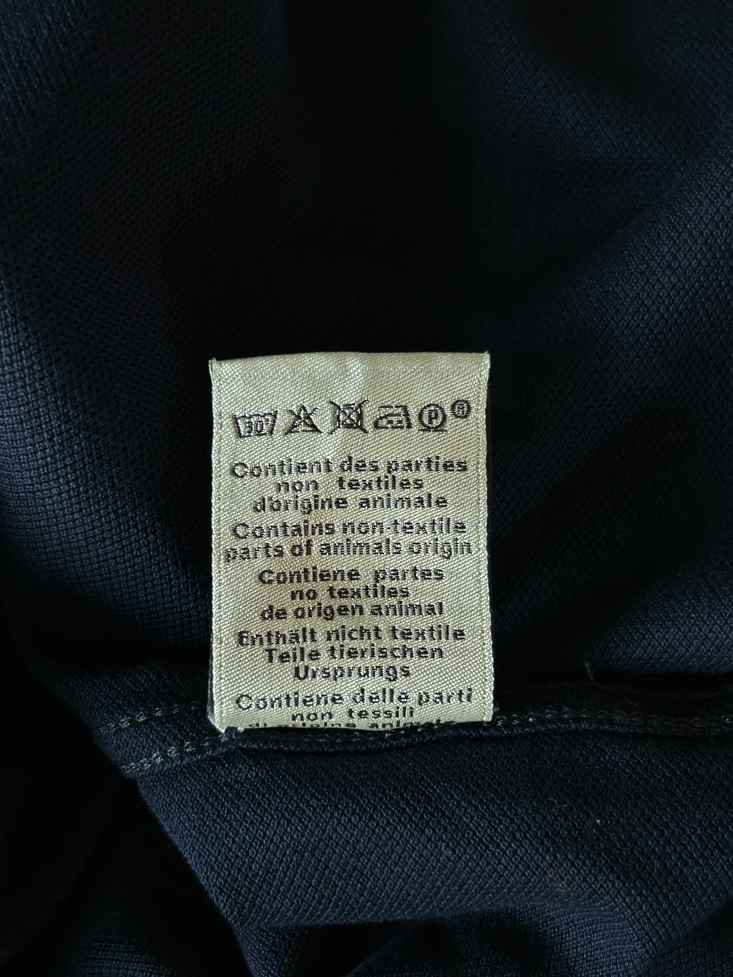 Hermes Navy & White H Embroidered Polo T-Shirt
