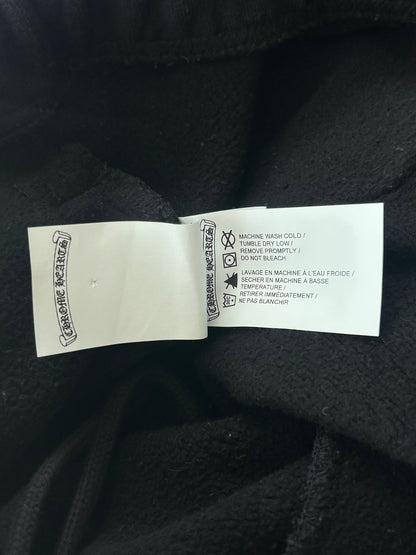 Chrome Hearts Black & White Embroidered Sweatpants