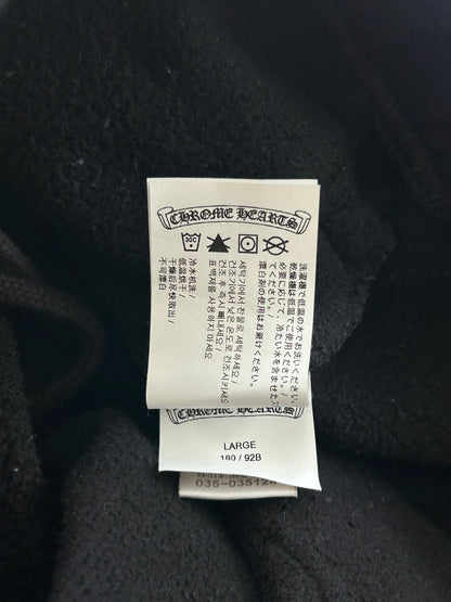 Chrome Hearts Black & White Embroidered Sweatpants