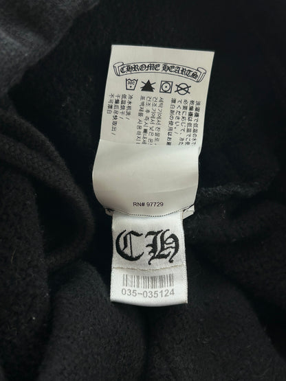 Chrome Hearts Black & White Embroidered Sweatpants