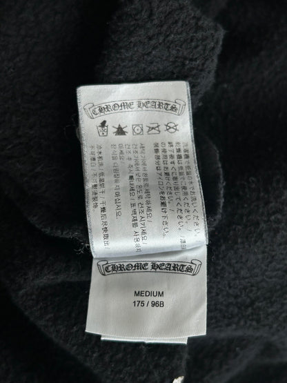 Chrome Hearts Black & Yellow Cross Logo Hoodie