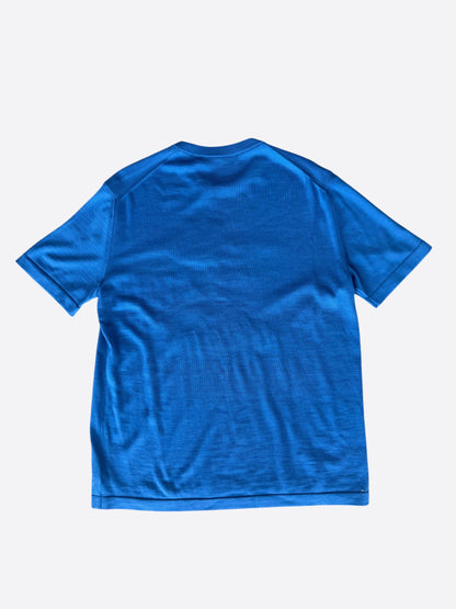 Louis Vuitton Blue & White Cloud Intarsia T-Shirt