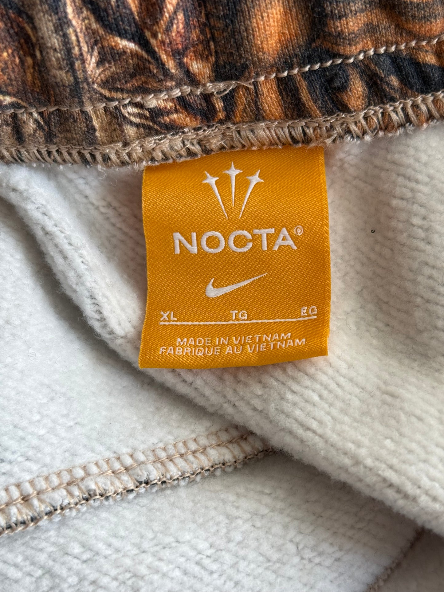 Chrome Hearts Nike NOCTA Camouflage Horseshoe Logo Sweatpants