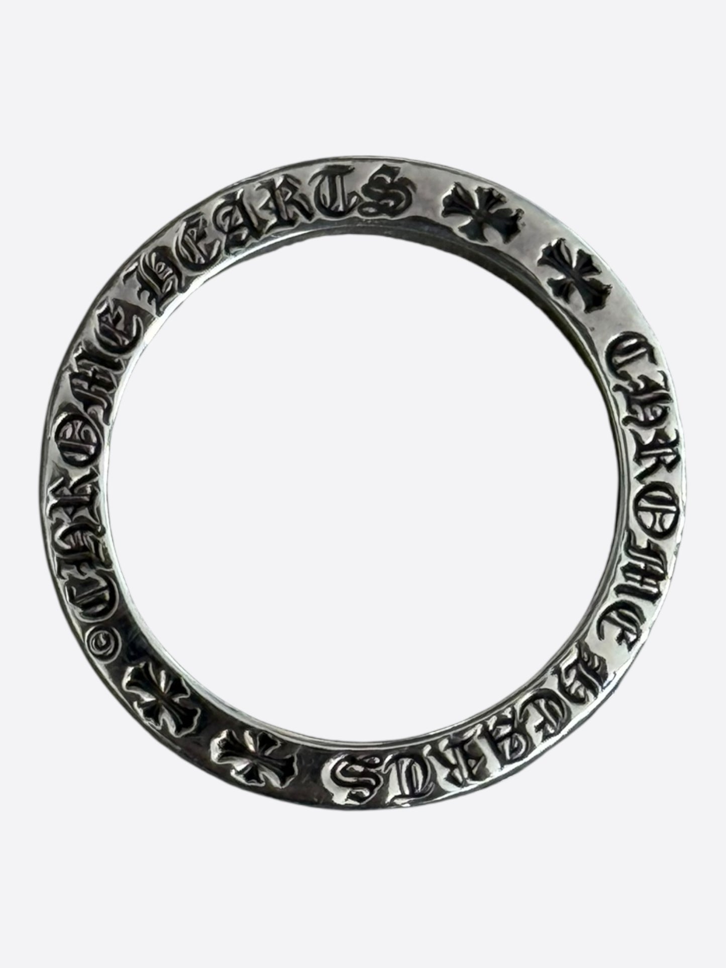 Chrome Hearts Silver Forever Ring