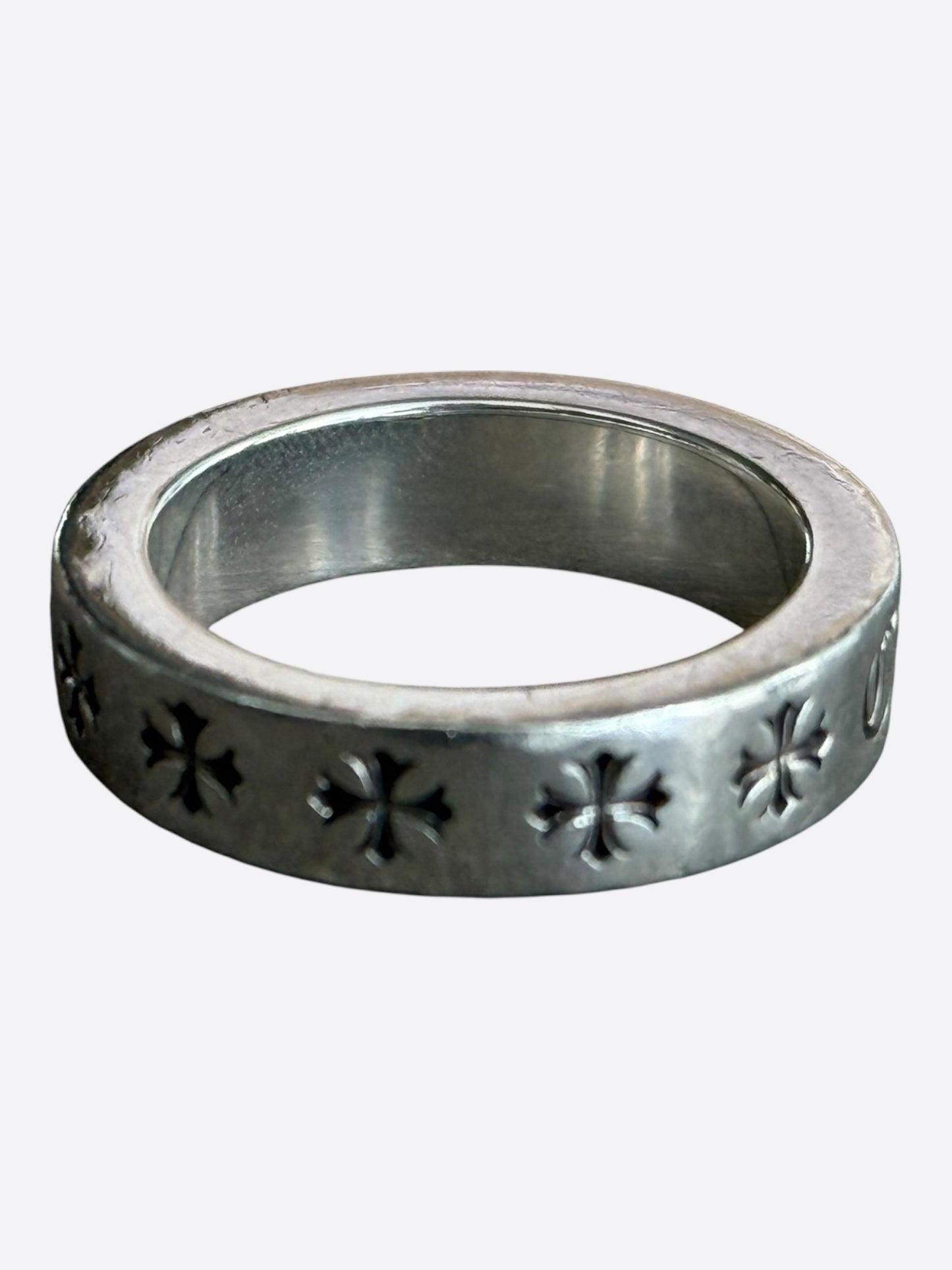 Chrome Hearts Silver Forever Ring