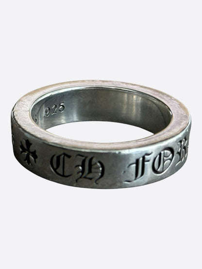 Chrome Hearts Silver Forever Ring