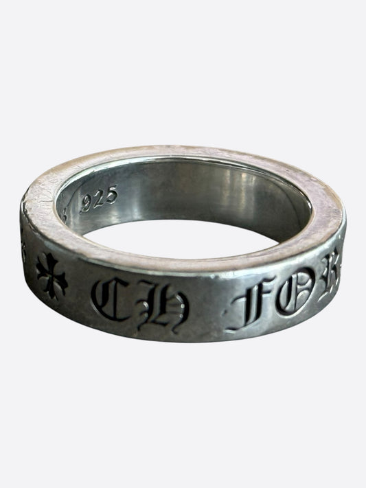 Chrome Hearts Silver Forever Ring