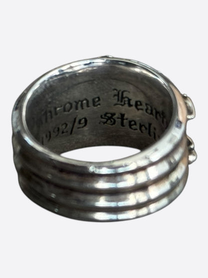 Chrome Hearts Silver Dagger Ring