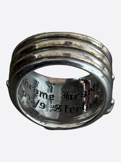 Chrome Hearts Silver Dagger Ring