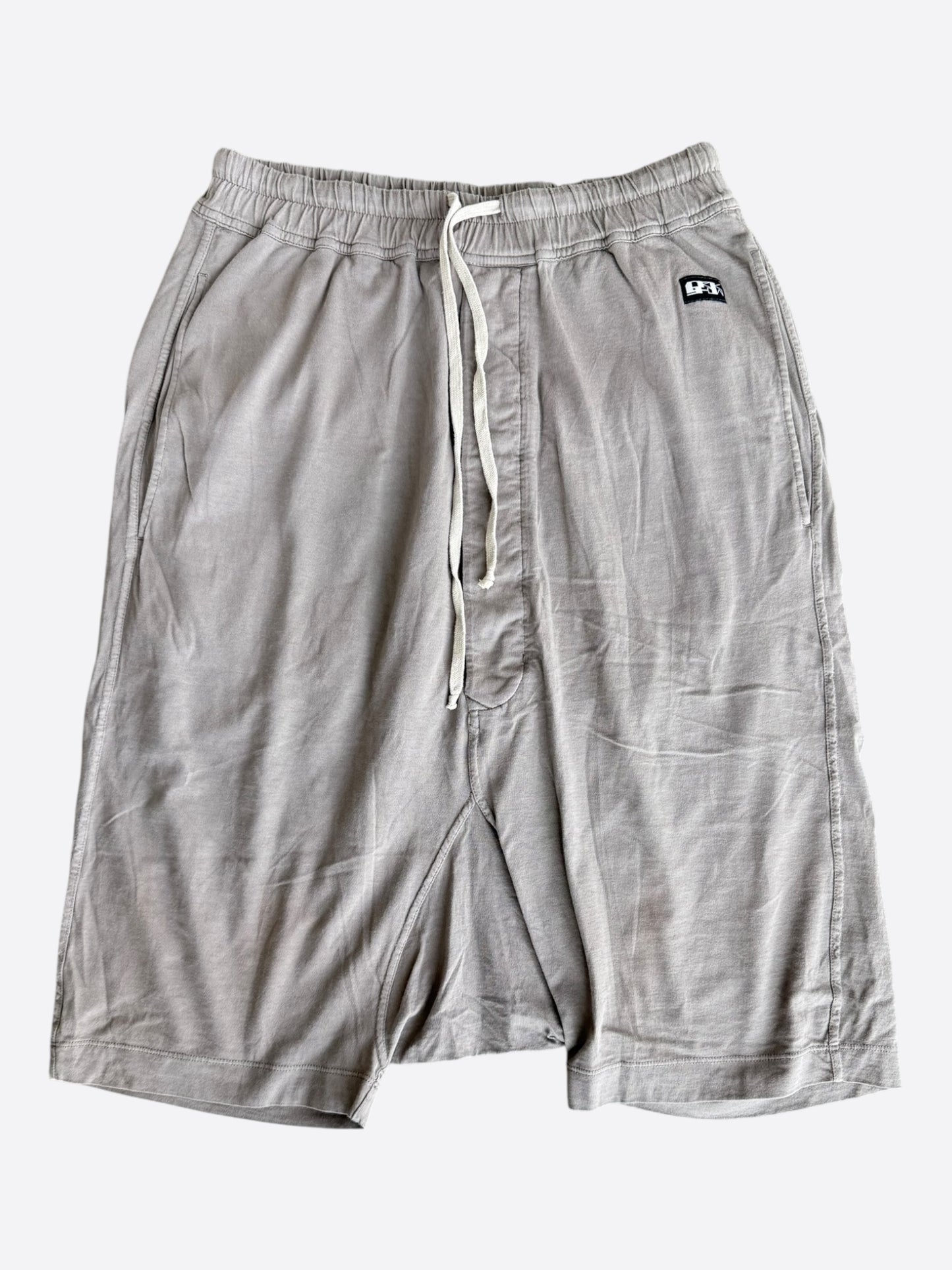 Rick Owens Beige Pods Shorts