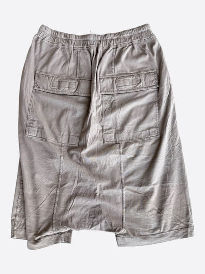 Rick Owens Beige Pods Shorts