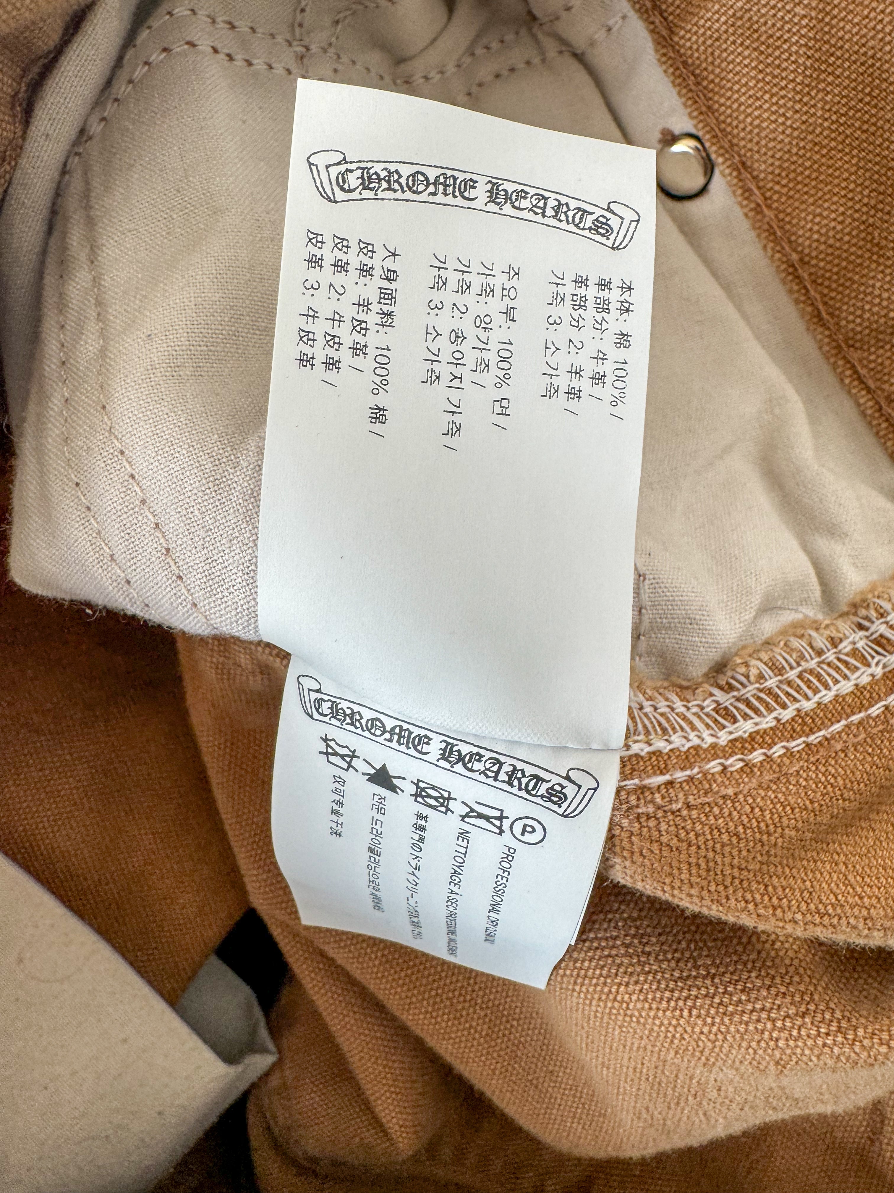 Chrome Hearts Gallery Dept Carhartt Tan Sex Records Cross