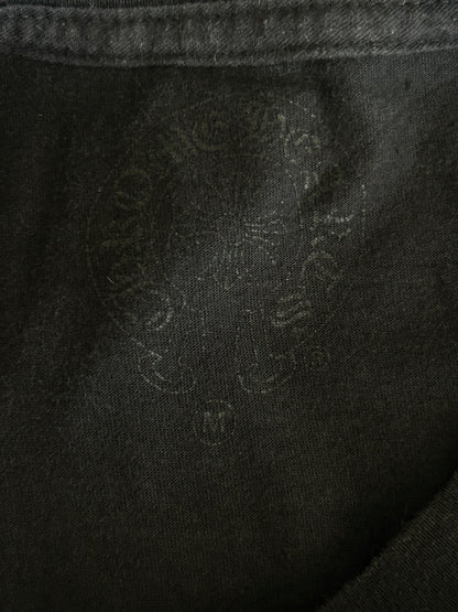 Chrome Hearts Miami Exclusive Black & White Horseshoe Logo T-Shirt