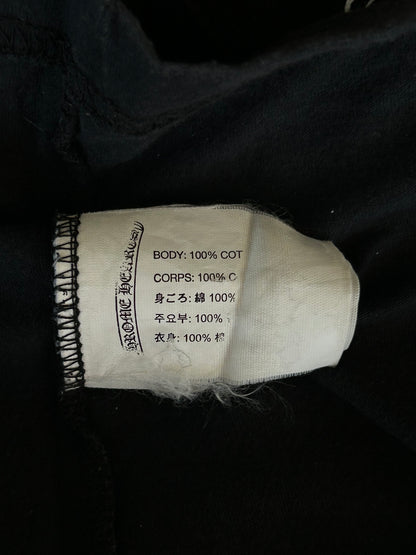 Chrome Hearts Miami Exclusive Black & White Horseshoe Logo T-Shirt