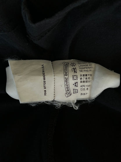 Chrome Hearts Miami Exclusive Black & White Horseshoe Logo T-Shirt