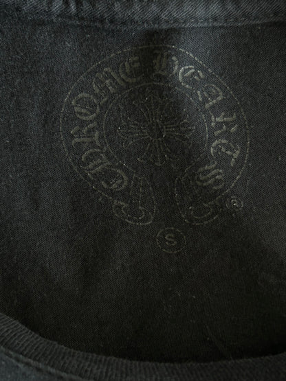 Chrome Hearts Black & White Cross Logo T-Shirt