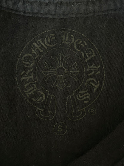 Chrome Hearts Black & White Los Angeles Exclusive Cross Logo T-Shirt