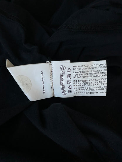 Chrome Hearts Black & White Los Angeles Exclusive Cross Logo T-Shirt