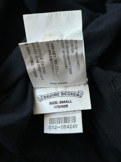 Chrome Hearts Black & White Los Angeles Exclusive Cross Logo T-Shirt