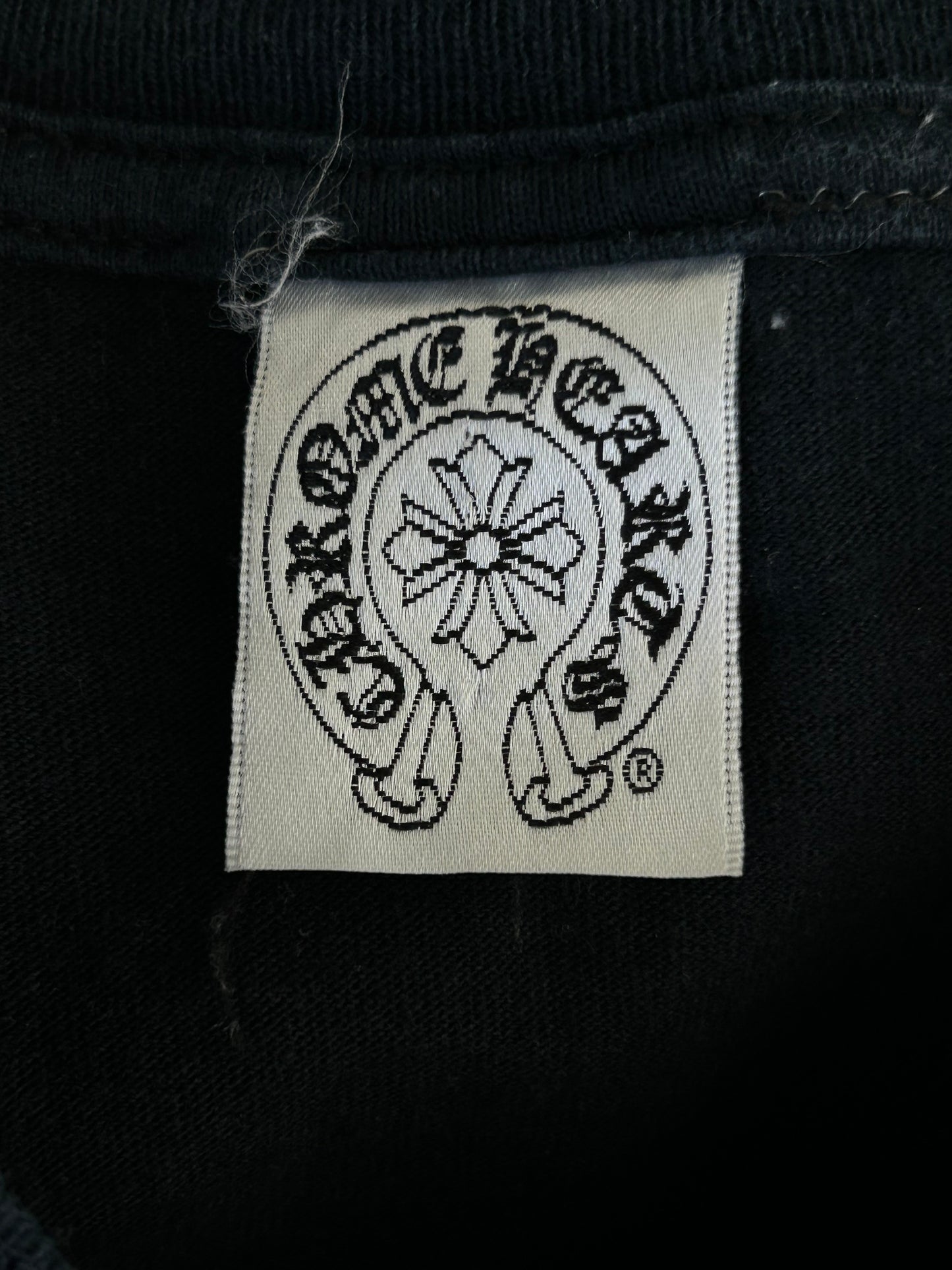 Chrome Hearts Black & White Foti Graphic T-Shirt