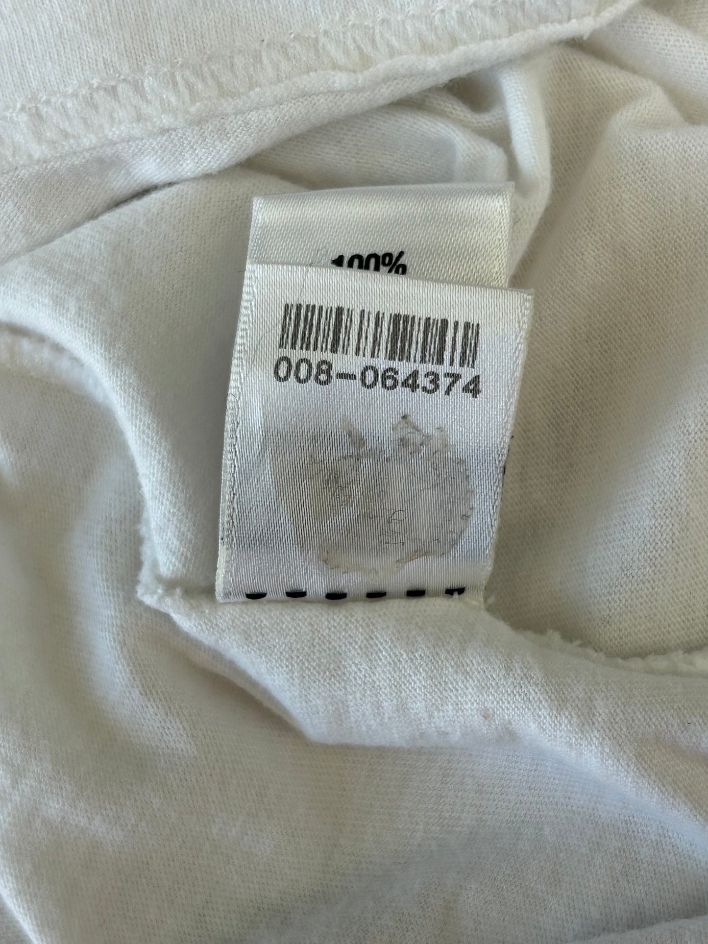 Chrome Hearts White & Black Cross Logo T-Shirt