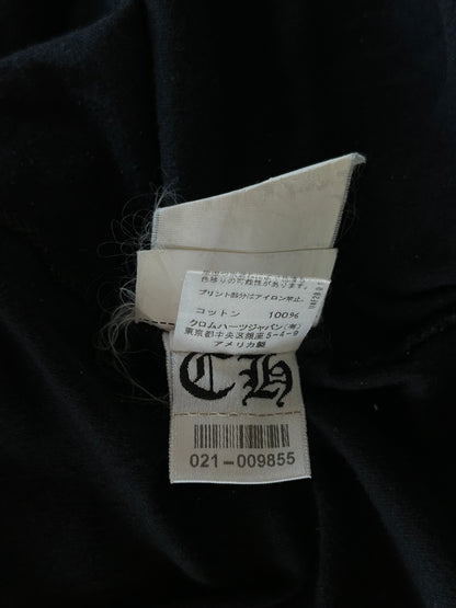 Chrome Hearts Black Gradient Logo T-Shirt