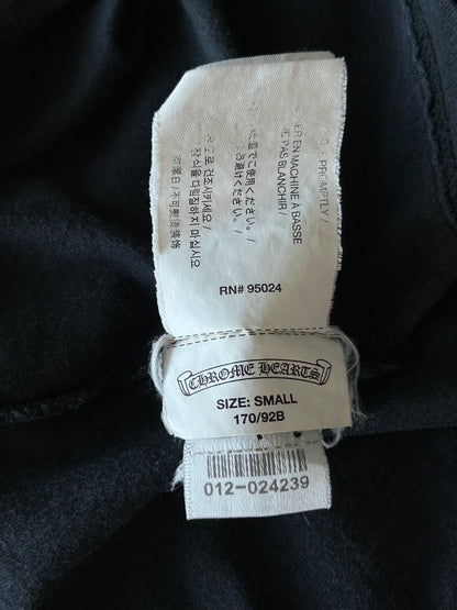 Chrome Hearts Black & White Los Angeles Horseshoe Logo T-Shirt